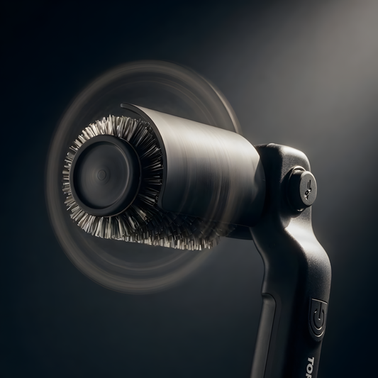 TorqueBrush™ — Cordless Rotating Grill Brush | 3X Faster Cleaning